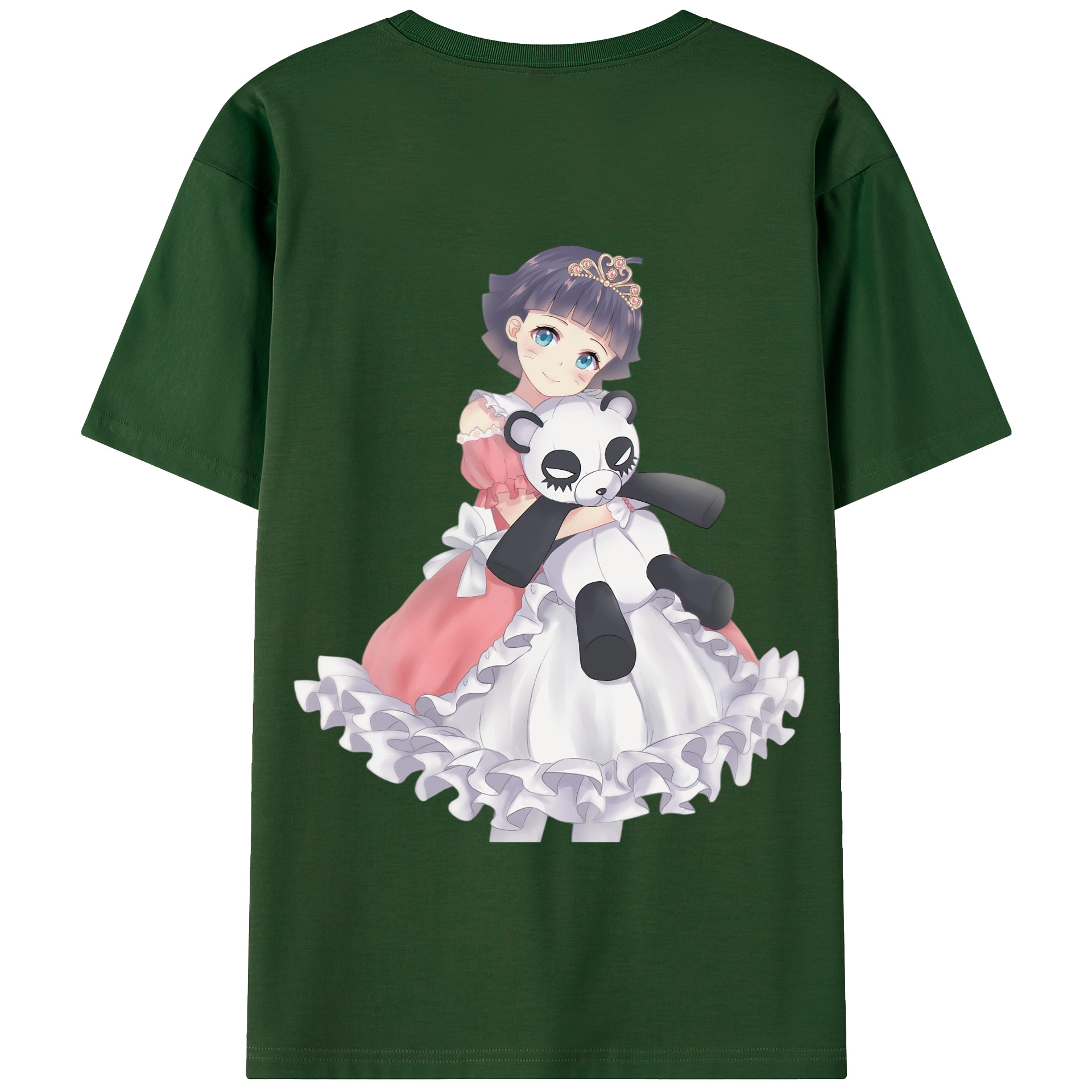 （画像用） NARUTO -ナルト- うずまき ヒマワリ Uzumaki Himawari 綿100％半袖Tシャツ（背面プリント）